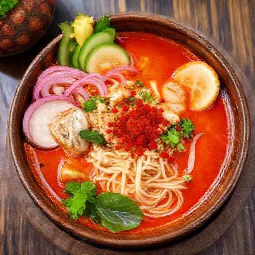 Laksa Penang Asli (Authentic Penang Laksa)