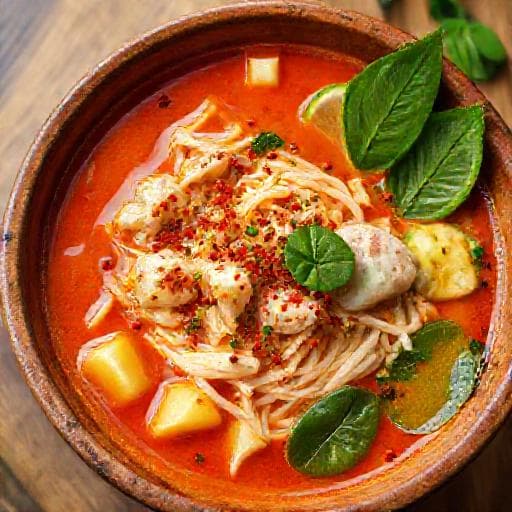 Assam Laksa Nyonya Fusion