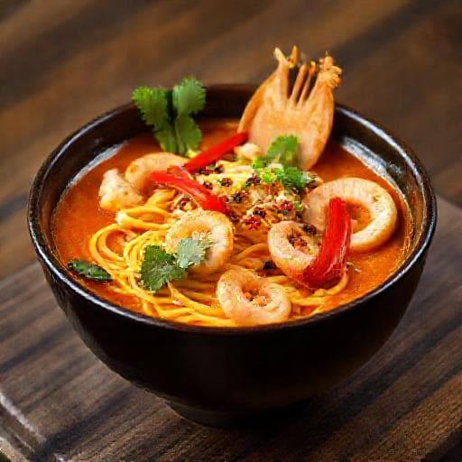Seafood Mee Kari with a Spicy Kick