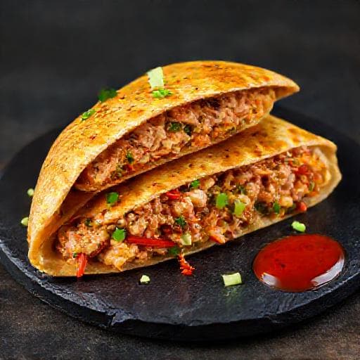 Spicy Tuna Roti John