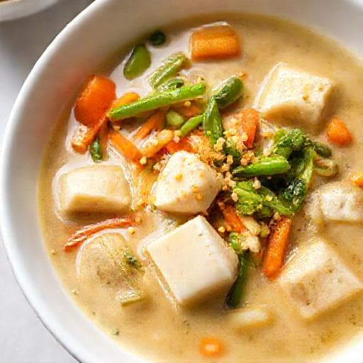 Lontong Kuah Lodeh Kilat (Quick Version)