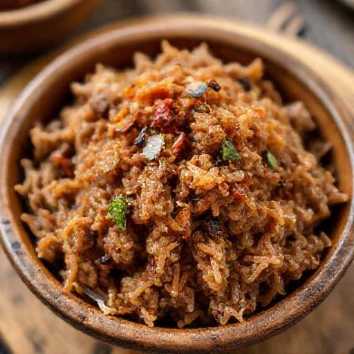 Serunding Daging Cepat (Quick Beef Floss)