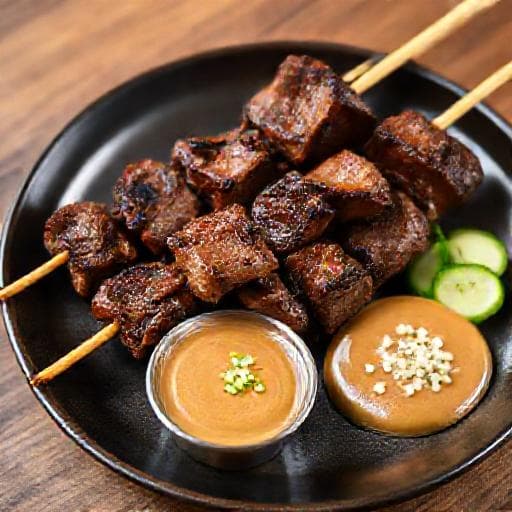 Classic Beef Satay (Satay Daging Sapi)
