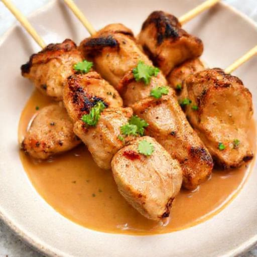 Quick Chicken Satay (Satay Ayam Kilat)