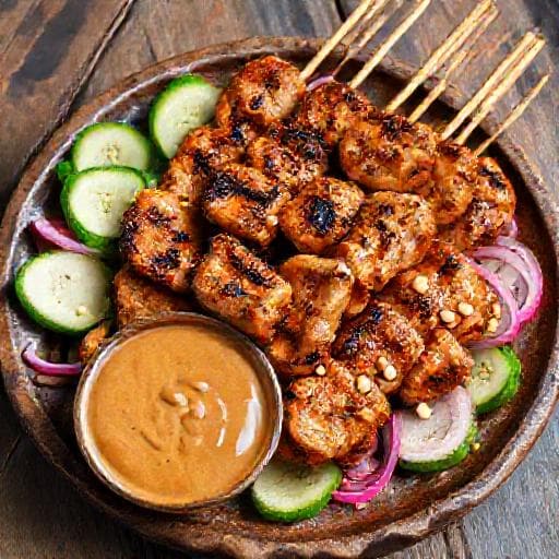 Satay Kajang Ayam (Classic Chicken Satay)