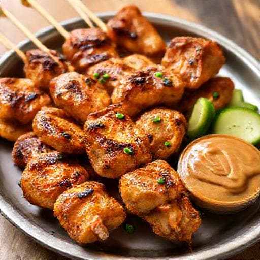 Satay Kajang Ayam Cepat (Quick Chicken Satay)