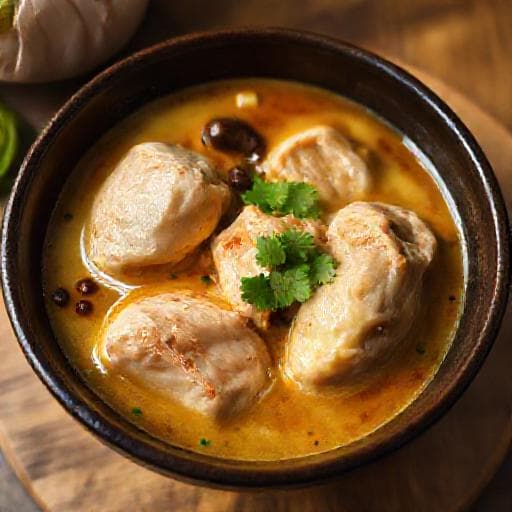 Manok Pansoh with Coconut Milk