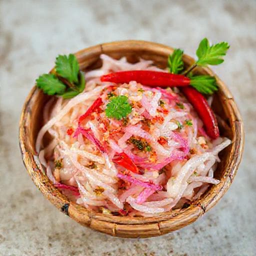 Hinava Sabah (Traditional Kadazan-Dusun Raw Fish Salad)