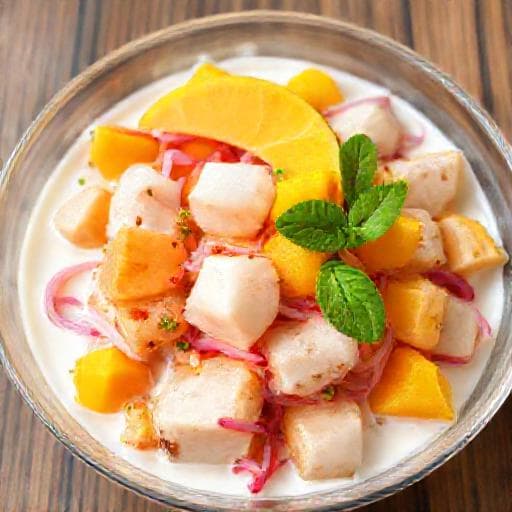 Hinava Sabah with Coconut Milk and Mango