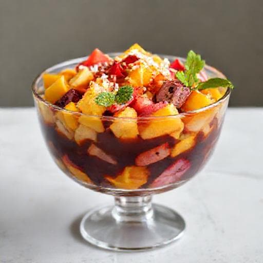 Rojak Buah with Tropical Fruits