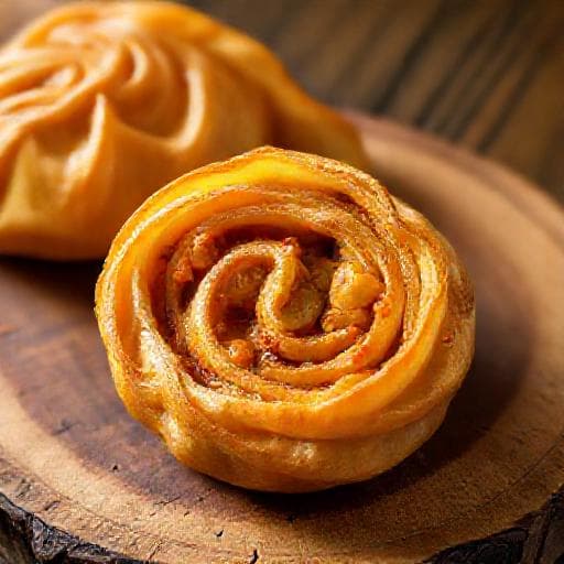 Traditional Karipap Pusing (Spiral Curry Puff)