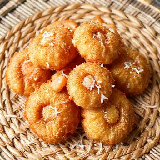 Cucur Udang Kelapa (Coconut Prawn Fritters)