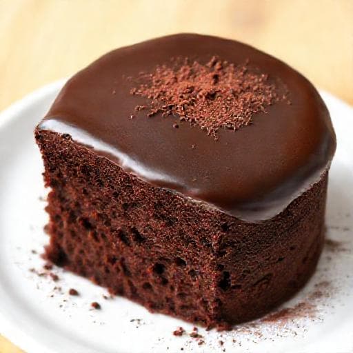 Classic Moist Chocolate Cake (Kek Coklat Moist)