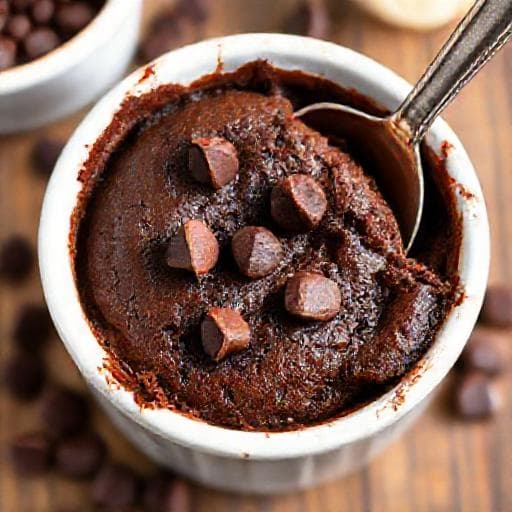 Quick & Easy Moist Chocolate Mug Cake