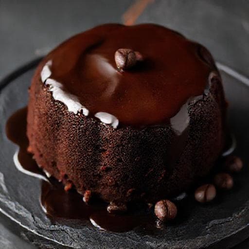 Kek Coklat Moist with Coffee Glaze