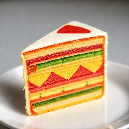 Kek Lapis Sarawak (Traditional Sarawak Layer Cake)