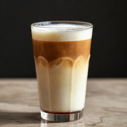 Teh C (Teh Tarik with Evaporated Milk)