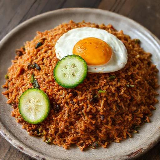 Nasi Goreng Kampung (Traditional Village Fried Rice)