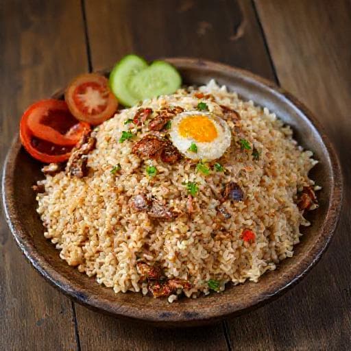 Nasi Goreng Ikan Masin with Belacan