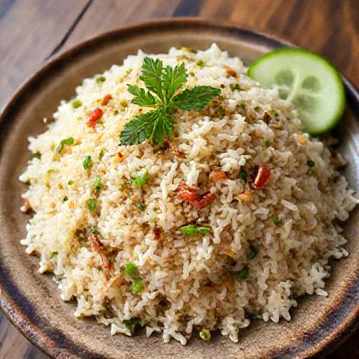 Nasi Goreng Ulam Tradisional