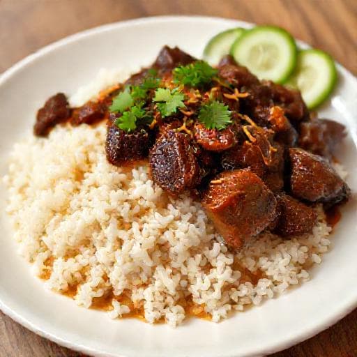 Nasi Daging Utara (Northern Beef Rice)