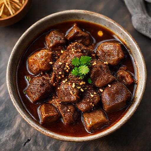 Rendang Daging Kilat (Quick Rendang-style Stew)