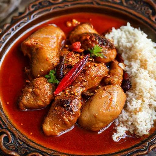 Ayam Masak Ros Nyonya Style