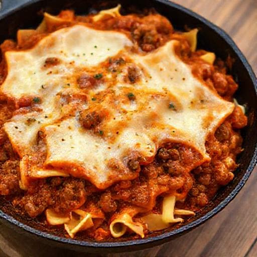 Quick Skillet Lasagna