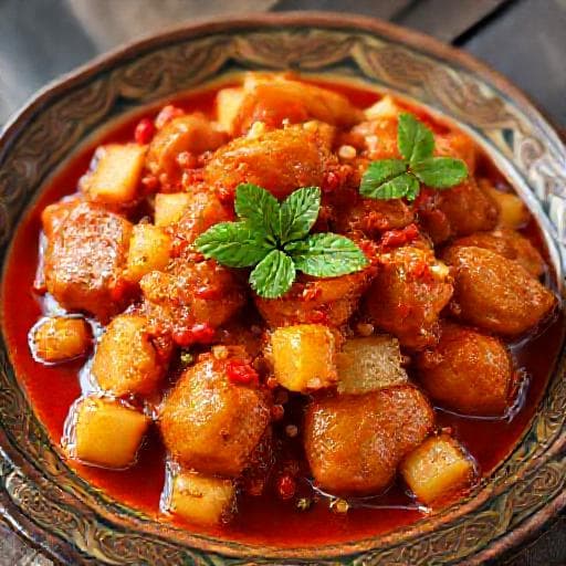 Ayam Masak Sambal Nenas (Pineapple Sambal Chicken)