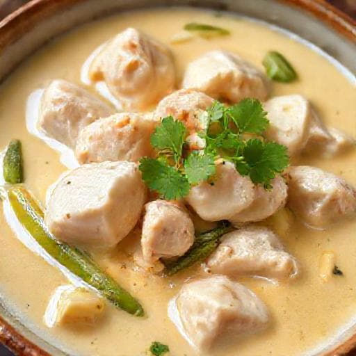 Ayam Masak Thai Kelapa (Coconut Chicken Thai Style)