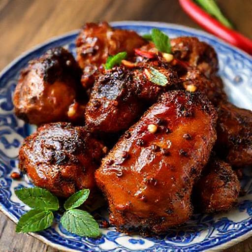 Ayam Bakar Berempah Nyonya (Peranakan Spiced Grilled Chicken)