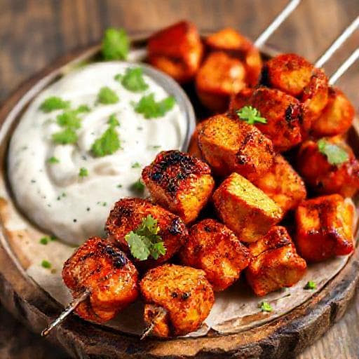 Quick Ayam Tandoori Skewers