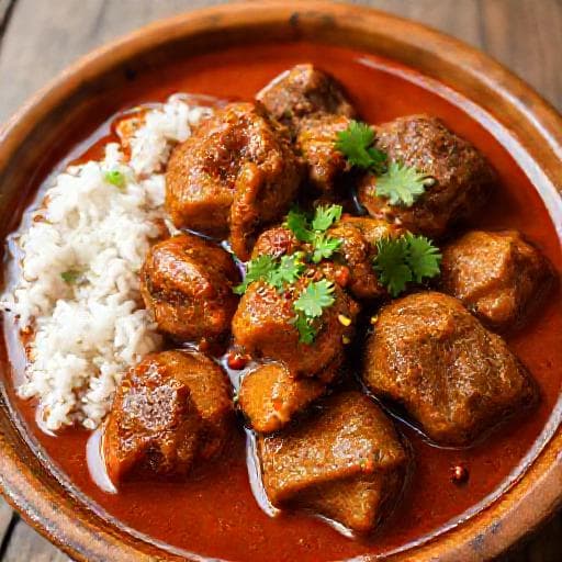 Kari Kambing Tradisional (Traditional Mutton Curry)