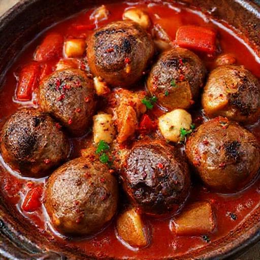 Spicy Кюфтета по чирпански with Smoked Paprika