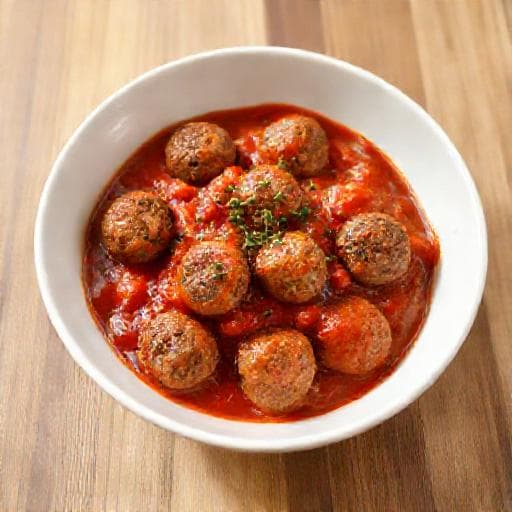 Quick Weeknight Kyufte with Tomato Sauce