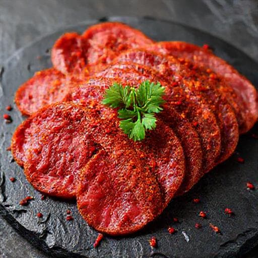 Spicy Regional Pastirma Variation