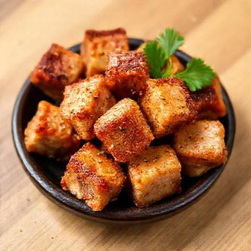 Sazdarma-Spiced Pork Belly Bites