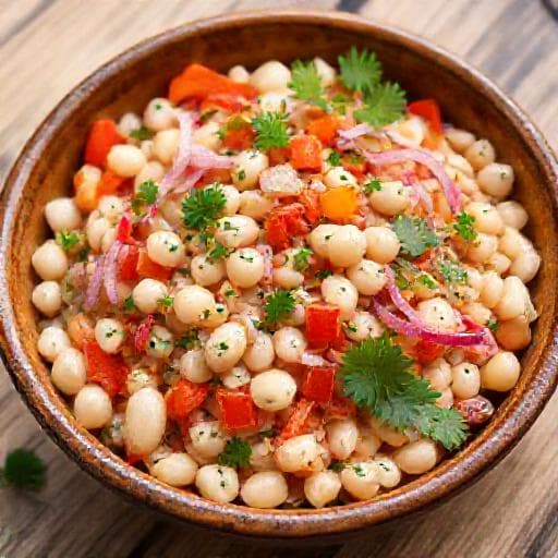 Classic Bulgarian Bean Salad (Бобена салата)
