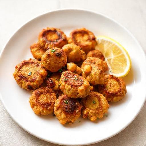 Quick Chickpea Fritters (Бързи кюфтета от нахут)