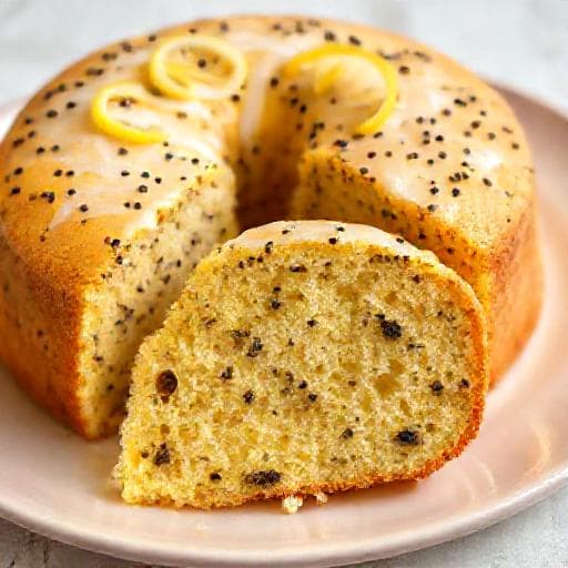 Lemon "Keks" with Poppy Seeds