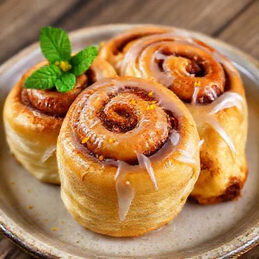 Cardamom & Orange Cinnamon Rolls