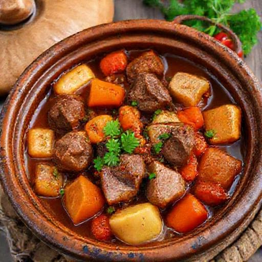 Classic Bulgarian "Телешки Гювеч"