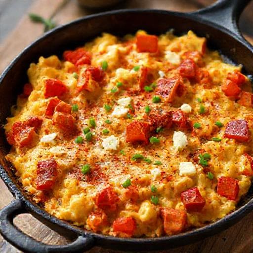 Mish Mash with Roasted Peppers and Smoked Paprika
