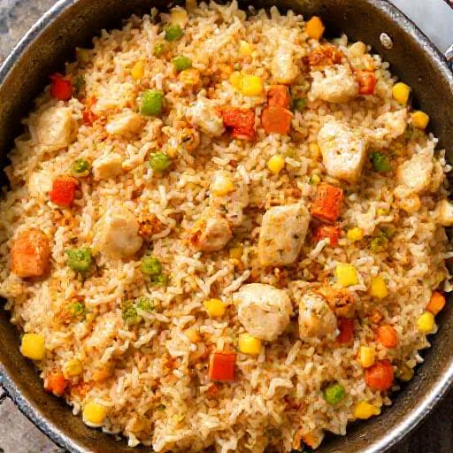 Quick Skillet Chicken and Rice