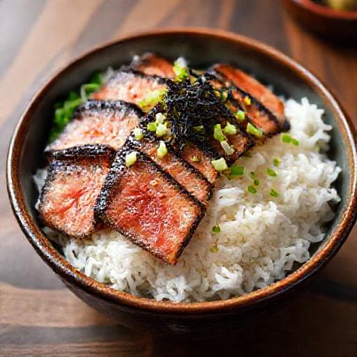 カツオのたたき丼