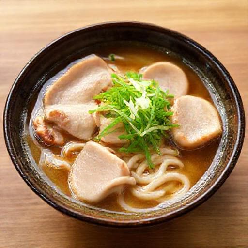 かしわうどん（鶏肉うどん）
