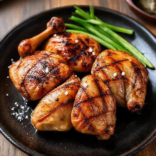 地鶏の炭火焼き（伝統的）