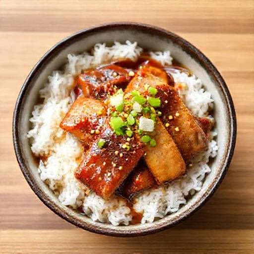 簡単穴子丼