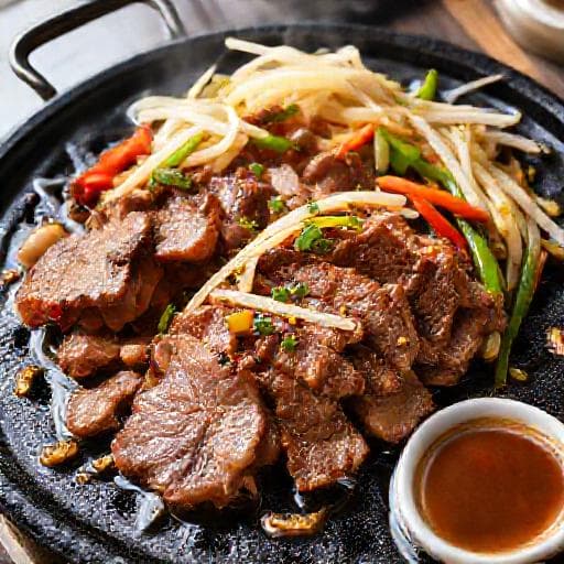 伝統的なジンギスカン