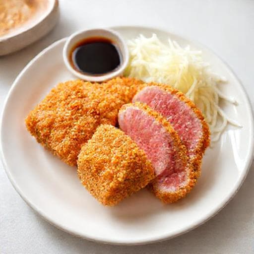 伝統的なマグロカツ
